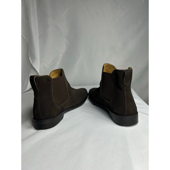 Peter Millar Mens Boots Brown Suede Chelsea Ankle Boots Size 13 MADE IN BRAZIL main image 11